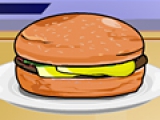 Cooking show cheese burger