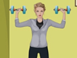 Scarlett Johanson Gym Workout