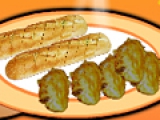 Chicken Wings - Garlic Bread