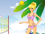 Beach Volleyball Girl Show