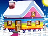 Winter Cottage Decoration