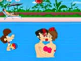 Swimming Pool Kiss