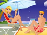 Summer Beach Couple