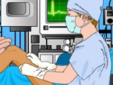 Virtual surgery: we operate a leg