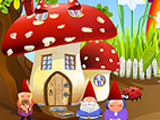 Mushroom House Decoration