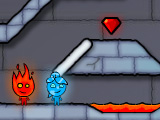 Fireboy and Watergirl 3 in The Ice Temple