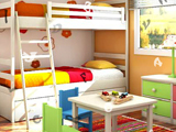 Kids Colourful Room Hidden Alphaltes