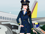 Sweet Flight Attendant Dres