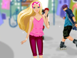  Barbie on Roller Skates