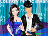 Thompson Square at Country Music Awards Dress