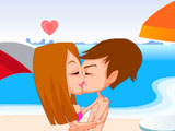 Beach Love Kiss