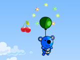 Blue Panda fruits catcher