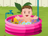 Baby Outdoor Bathing