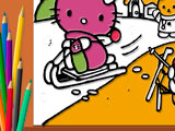 Hello Kitty Play Coloring