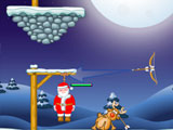 Gibbets Santa in Trouble