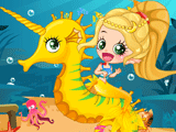Mermaid & Seahorse