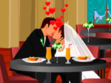 Dining Table Kissing