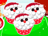 Santa Velvet Cupcakes