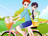 Bicycle Love Girl
