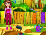 Sofia The First Gardening