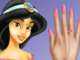 Princess Jasmine Nails Makeover