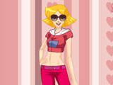 Totally Spies Clover Dress up