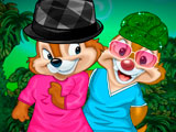 Chip and Dale dress up