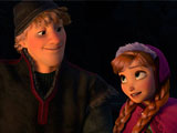Frozen Anna and Kristoff Night Puzzle