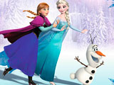 Frozen Elsa and Anna skates