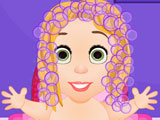 Baby Rapunzel Emo Hair Salon
