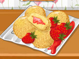 Addicted to Dessert: Strawberry Cheesecake Donuts