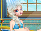 Pregnant Elsa Queen