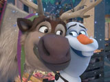 Frozen Olaf and Sven