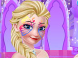 Elsa Face Art
