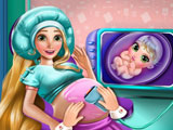 Rapunzel Pregnant Check Up