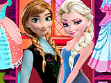 Elsa and Anna Prom Prep