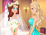Bride And Bridesmaid 