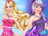 Barbie Princess vs Popstar