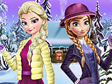 Elsa And Anna Winter