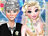 Jack and Elsa Perfect Wedding Pose
