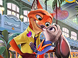 Judy And Nick Kissing