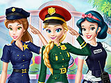 Disney Girls At Police Accademy