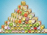 Fruit Mahjong: Triangle Mahjong