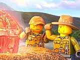 Lego Volcano Interactive