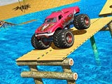 Monster Truck Water Surfing: Truck Racing