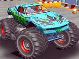 Impossible Monster Truck race
