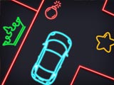 Neon car Puzzle